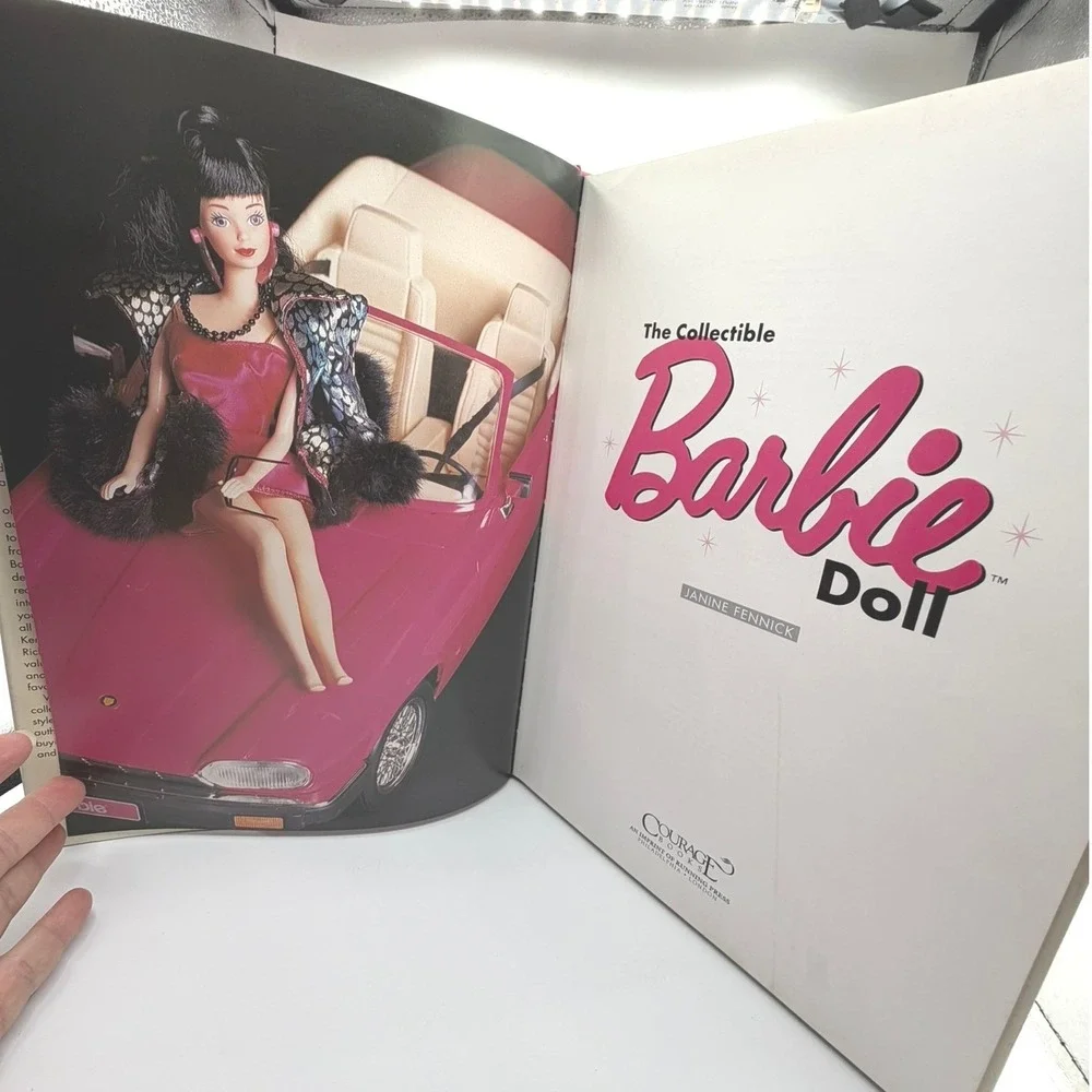 The Collectible Barbie Doll Illustrated Guide Janine Fennick Hardcover Book 1996